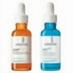 La Roche-Posay Vitamin C12 + Hyalu B5 Serum Duo: Anti-Wrinkle Antioxidant & Repairing Plumping Serum Set