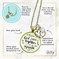 thumbnail image 5 of Love Wife What God Joined Necklace Gutsy Goodness Female Adult Bronze Metal Jewelry, 5 of 8