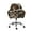 Animal Fur-Like Texture, variant on FOR U DESIGNS Peacock Floral Print Dining Chair Cover Washable Leisure Arm Chair Protector Cross Legged Chairs Covers with Arms, Slipcover for Computer Vanity Chairs