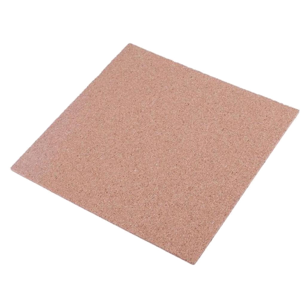 310X3mm 3D Printer Cork Thermal Insulator Heated Bed Sheets Hot Plate Square 