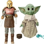 The Black Series The Armorer Toy 6-Inch Scale The Mandalorian Collectible Action Figure + The Child Talking Toy with Character Sounds and Accessories The Mandalorian, Pack of 2