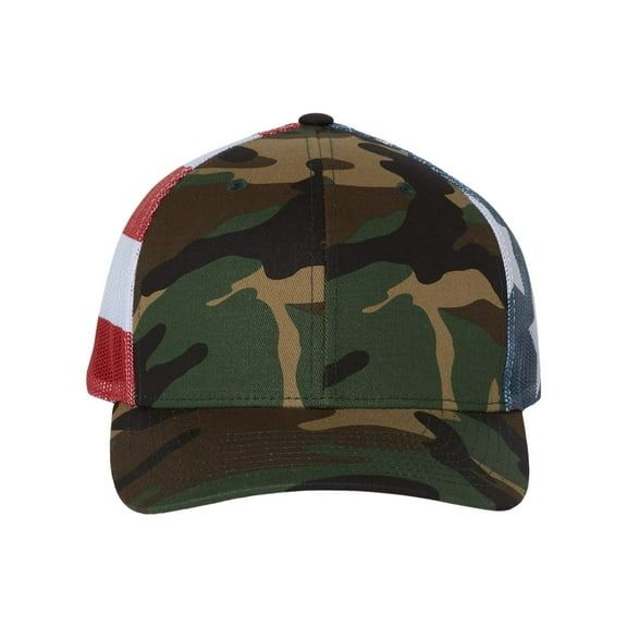 Richardson - New IWPF - Men - Printed Mesh-Back Trucker Cap