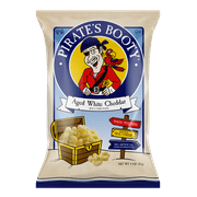 Pirate's Booty Aged White Cheddar Puffs, Gluten-Free, 4 oz Bag