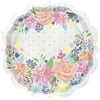 Pioneer Woman Spring Flowers Paper Dinner Plates, 11.5in, 8ct