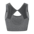 thumbnail image 5 of IWRICH Sports Bras for Women Athletic High Support Plus Size Sports Bra Workout Running Tops Grey L, 5 of 8