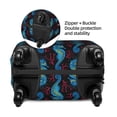 thumbnail image 2 of Yiaed Blue Seahorse Print Travel Luggage Cover Suitcase Protector Fits 18-32 Inch Luggage Wheel Covers Patterned Elastic Luggage Anti-scratch（No luggage）-X-Large, 2 of 5