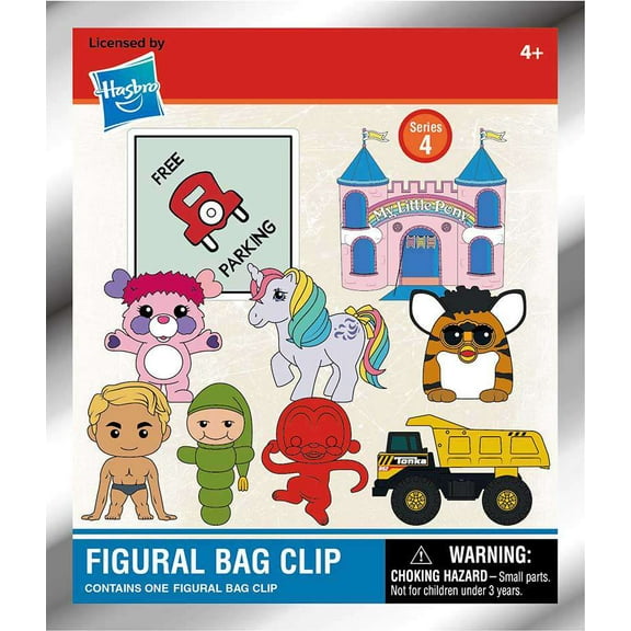 3D Figural Keyring Hasbro Retro Toys Series 4 Mystery Pack [1 RANDOM Figure]