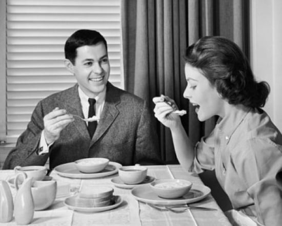 Young Couple Having