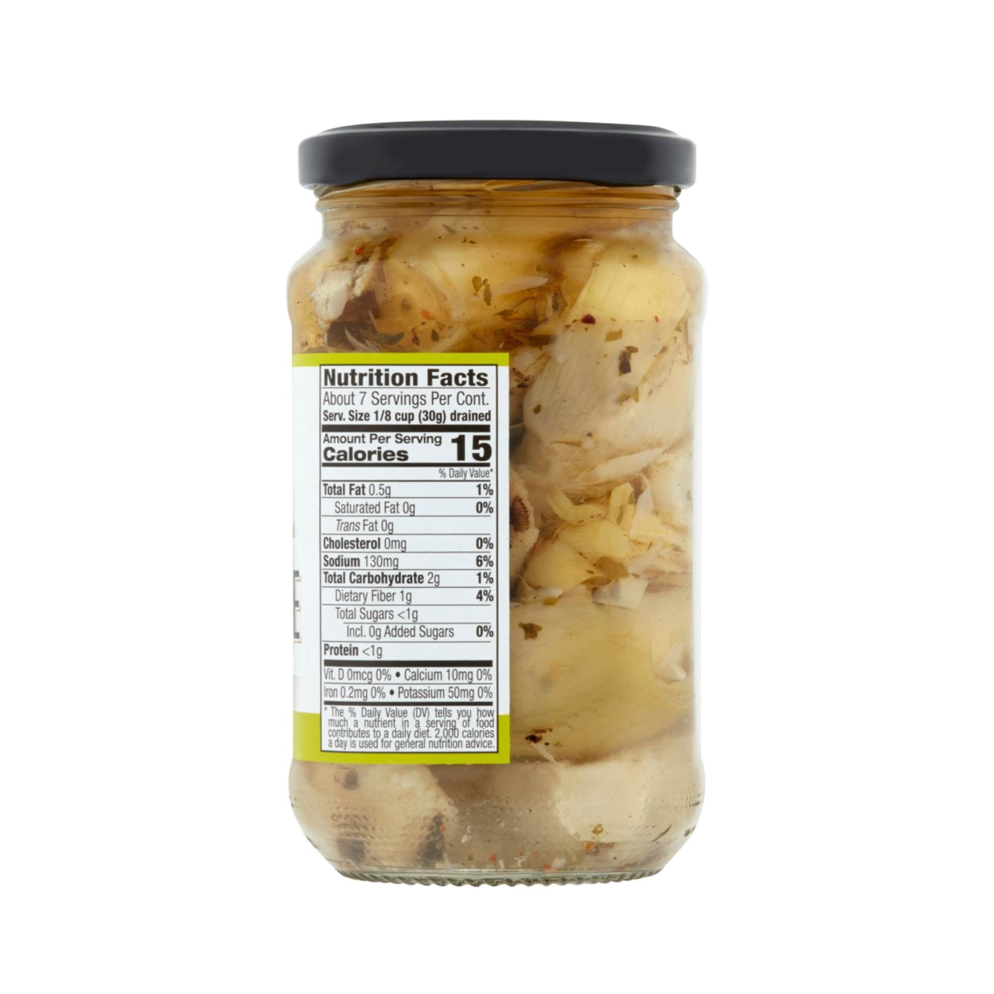 (3 pack) DeLallo Grilled Artichoke Hearts, 12 oz Jar, Kosher, Non-GMO, Gluten-Free, Vegan