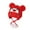 Red, variant on Newborn Baby Knitted Hats Unisex Winter Beanie Warm Earflap Winter Hat Infant 2-24M Baby Cute Warm Windproof Cap
