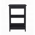thumbnail image 5 of 3-Tier Side Table for Small Spaces in Black, Sturdy and Spacious, 5 of 7