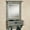 Gray, variant on Karter Mirrored Wooden Wall Shelf With Drawer and Hooks 19"Wx7"Dx32"H Gray
