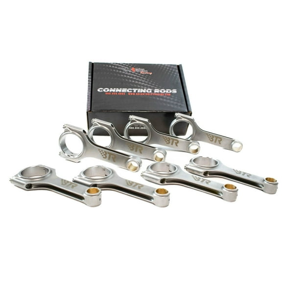 BTR Brian Tooley Racing 4340 Forged H-Beam LS Connecting Rods 6.125" Length for .927" Wrist Pin Set of 8
