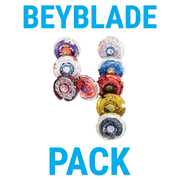 Beyblade Random Multi Essential 4 Pack from the Metal Masters, Metal Fusion, Metal Fury Series (Launchers Sold Separately)