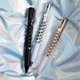 thumbnail image 4 of 6Pcs Crinkle Pen, Geometric Metal Shape Shifting Switch Pens for School Home Office Supplies, 0.5mm, 4 of 5