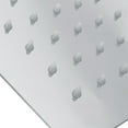 thumbnail image 6 of 12" Stainless Steel Rainfall Shower Head Waterfall Rain Chrome Square UltraSlim, 6 of 8