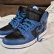thumbnail image 5 of Jo r-dan 1 Dark Marina Blue 555088 404 Black Blue White Sz Men's 12, 5 of 6