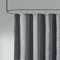 thumbnail image 3 of Home Essence Gridd Woven Clipped Solid Shower Curtain, 3 of 4