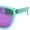 Green - Purple Mirror, variant on Polarized Mens Kush Color Mirror Pop Sport Horn Rim Sunglasses [Black - Orange Mirror]