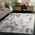 thumbnail image 2 of SAFAVIEH Alenia Steward Distressed Area Rug, Grey/Beige, 5'2" x 7', 2 of 11