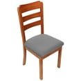 Seat Covers for Dining Chairs Stretch Jacquard Washable Dining Room