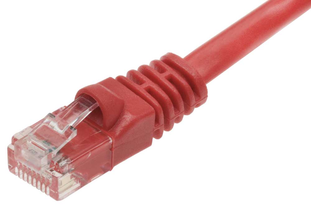 SF Cable Cat5e UTP Ethernet Network Cable, 200 feet - Red - image 4 of 4