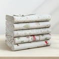 thumbnail image 6 of Great Bay Home 4-Piece 100% Turkish Cotton Flannel Sheet Set, Full, Snowflakes, 6 of 6