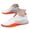Orange, variant on Men's Breathable Running Shoes Lace Up Memory Foam Gym Sneakers Summer Comfortable Sports Sock Walking Shoe Orange Size 8