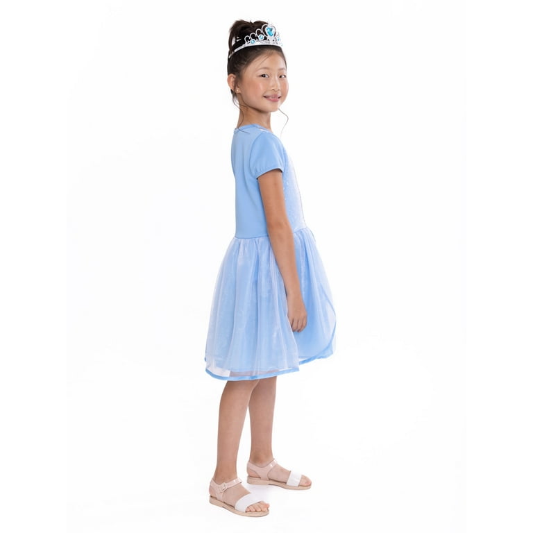 Disney Princess Girls Cinderella Cosplay Dress, Sizes 4-16