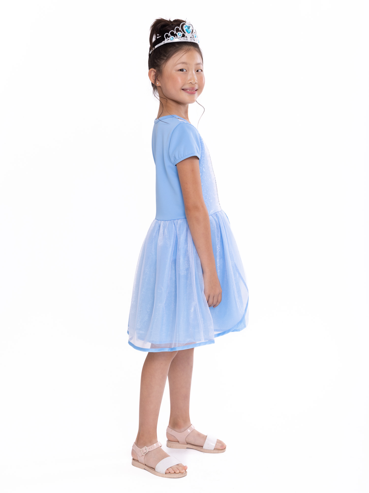 Disney Princess Girls Cinderella Cosplay Dress, Sizes 4-16 - image 4 of 14