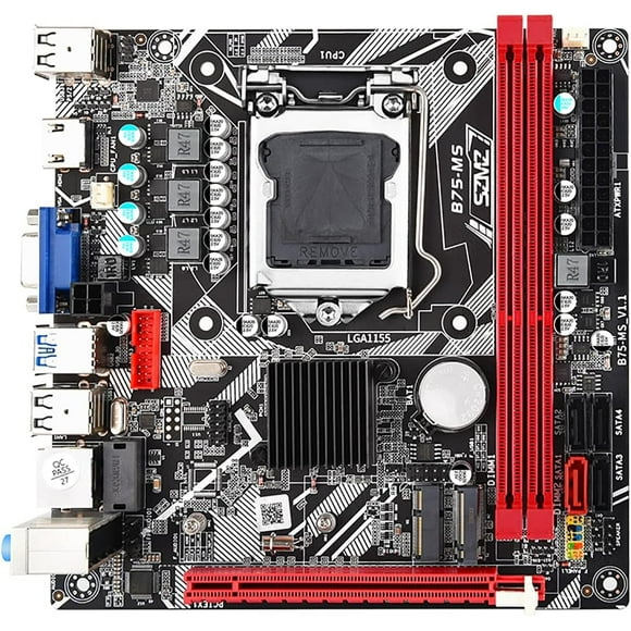 B75-MS Motherboard LGA 1155 Desktop Support 2*DDR3 RAM With NVME M.2+ WIFI M.2 Interface USB3.0 SATA3.0