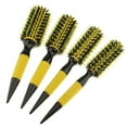 thumbnail image 3 of Round Brush Natural Wood Making Hairbrush 2" 2 inch, 3 of 8