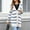 White, variant on Women's Sweaters and Cardigans Summer Striped Patchwork Casual Solid Color Pocket Cardigan Button Sweater Sweater Top