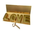 thumbnail image 3 of GUOOL Mother's Day Mama Empty Flower Gift Box Love Shaped for Parties Celebrations Gold, 3 of 9