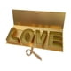 thumbnail image 3 of Caja de regalo de flores vacía para el Día de la Madre, empaque de regalo con forma de corazón, rellenable, recuerdo Oro, 3 of 9