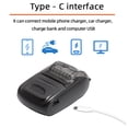 thumbnail image 3 of Riwcyla Receipt Printer Portable 58mm Mobile Thermal Printer Wireless BT Bill Ticket Printing Compatible with Android iOS Windows with 1pcs Thermal Paper Rolls for Restaurant Supermarket Retail Clo, 3 of 6