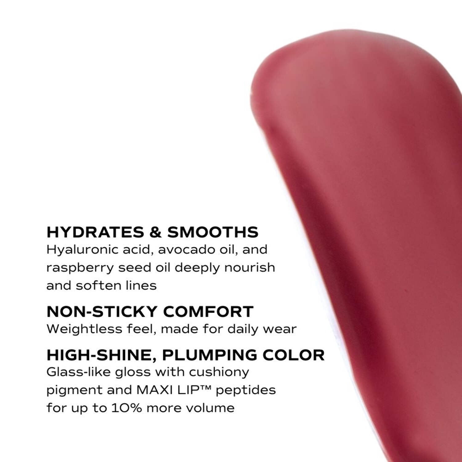 Sonela Your Best Self Peptide Light Plumping Lip Gloss, CEO Goals