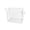 White, variant on Clear Clothes Storage Box Dustproof Stackable Closet Organizer Thickened Bin with Lid for Garment Blanket Organization Home Space Saving 13x10x9 Inch Black