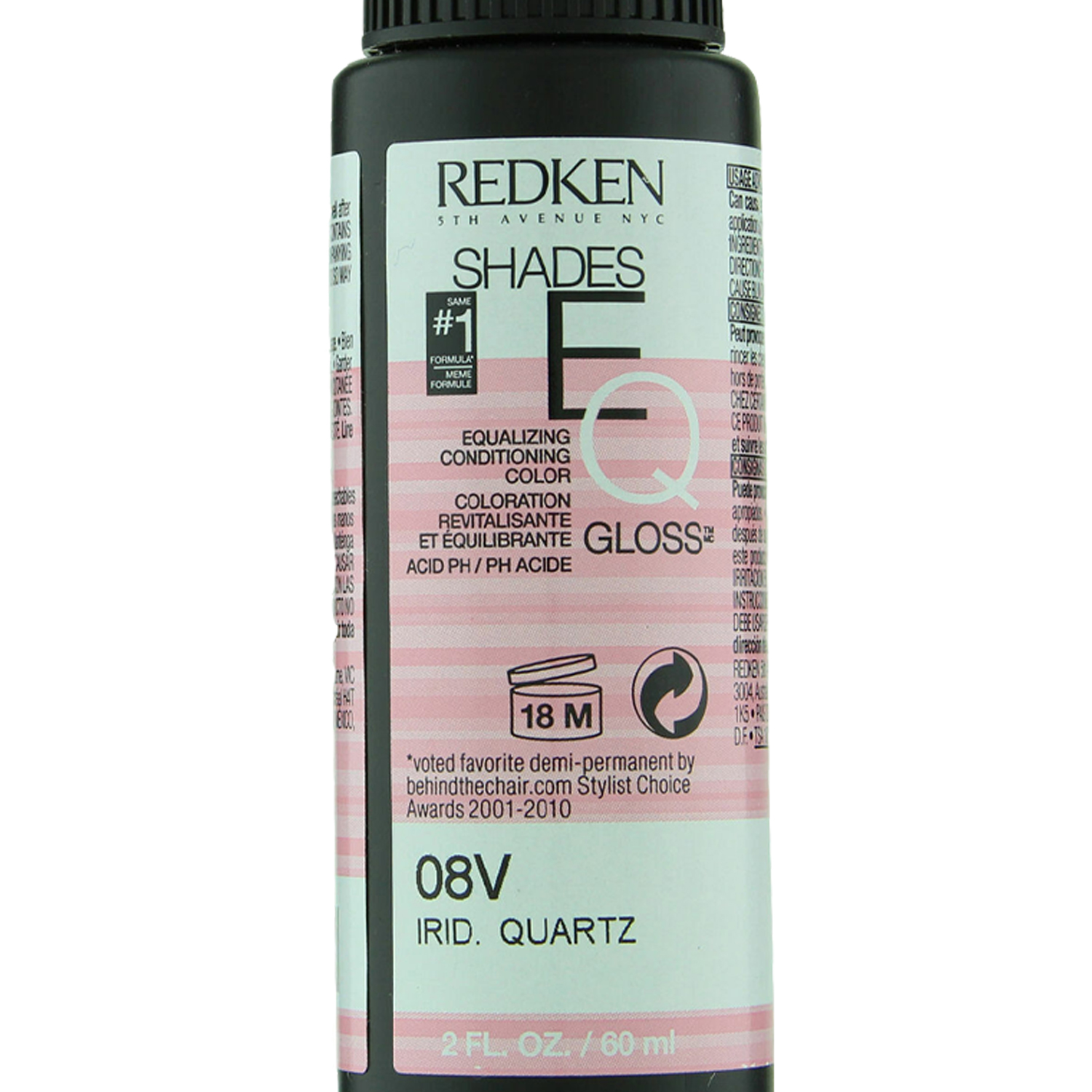 Redken Shades Eq Hair Color Gloss 08V - Irid. Quartz, 2 Oz - image 4 of 5