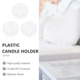 thumbnail image 4 of 20pcs DIY Candle Mold Plastic Candle Container Wax Melt Box for Candle Making, 4 of 9