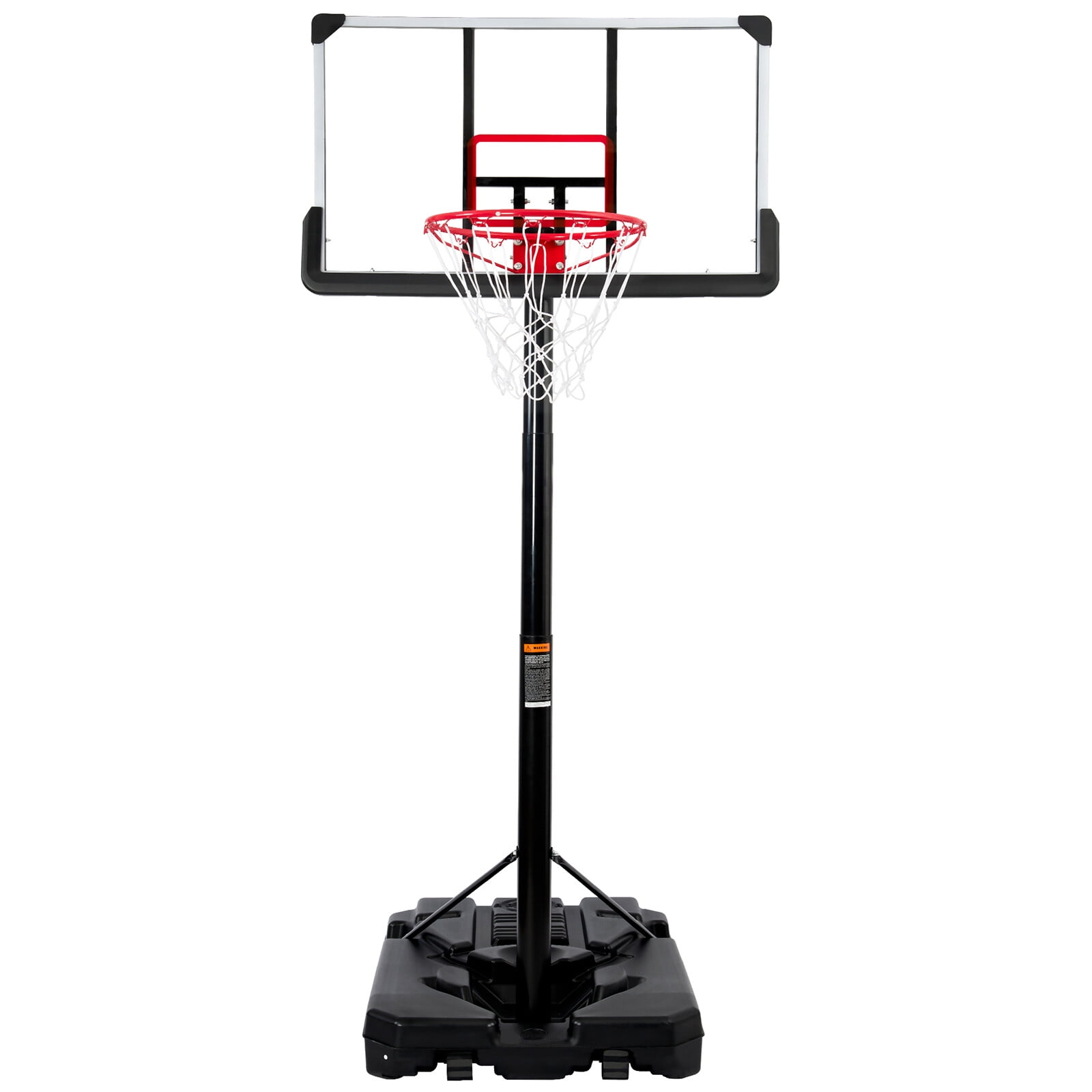 MASBEKTE Basketball Hoop Goal Portable Height Adjustable Basketball