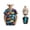 Multicolour, variant on Boys Cute Cat T-Shirt Playful Kitten Animal Graphic Print Crewneck Short Sleeve Casual Summer Play Tee 1-13Y