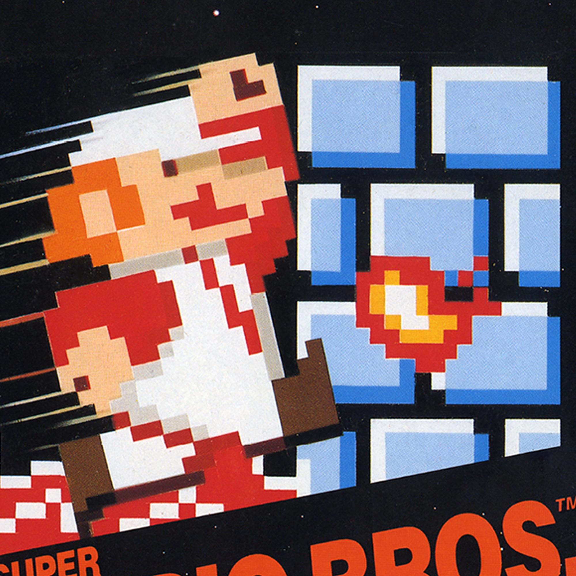Pyramid America: Super Mario Bros: Game Cover - 11x17 Poster Print - Retro Video Game Artwork, Licensed Nintendo Wall Decor, Premium Fan Collectible