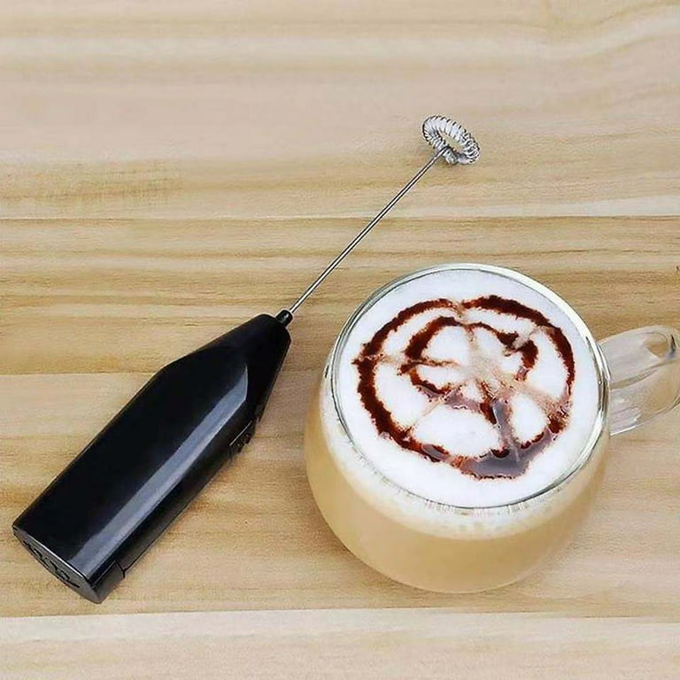 1PC Stainless Steel Manual Milk Frother Cappuccino Coffee Latte Mix Frother  Kitchen Tool