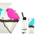 thumbnail image 2 of Colorful Birds Umbrellas for Sun Auto Open Close UV50+ Waterproof 5-Fold Compact Fiberglass Frame, 2 of 6