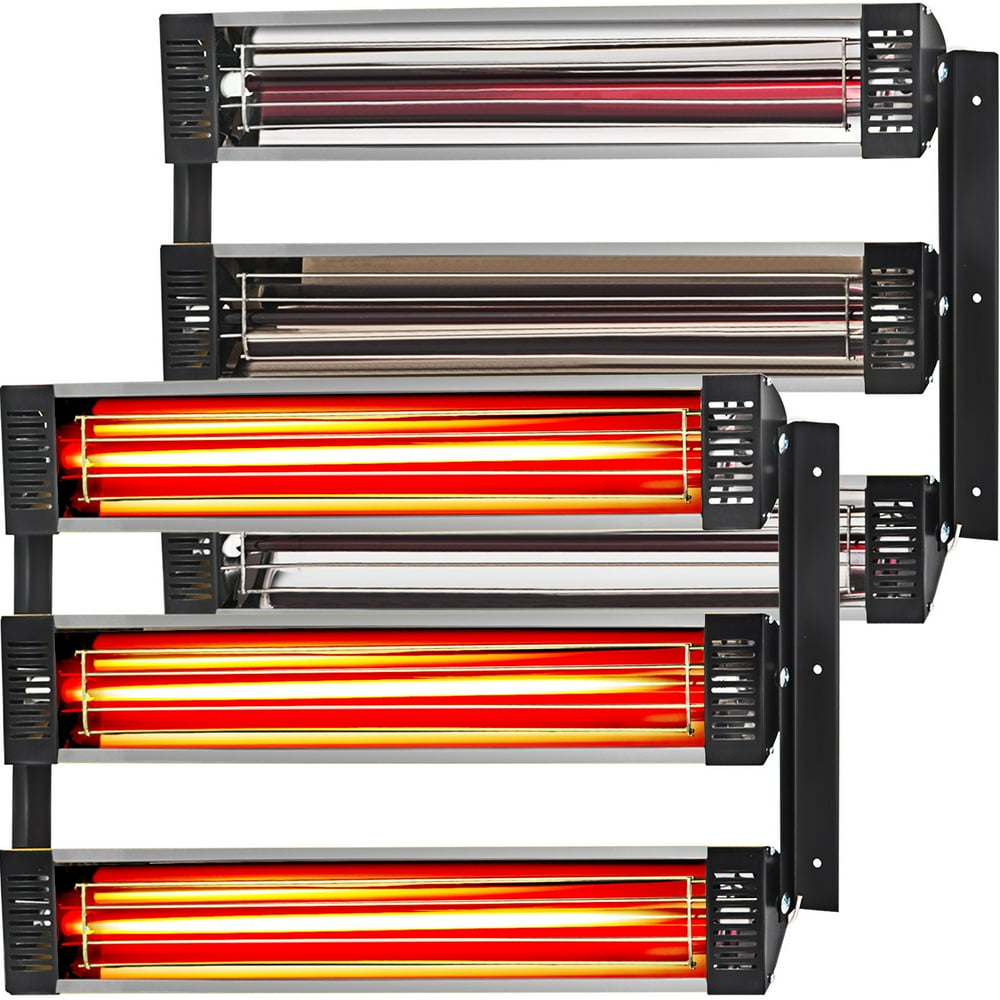 VEVOR Paint Booth Heater 3000W Paint Spray Booth Automotive 2 Set