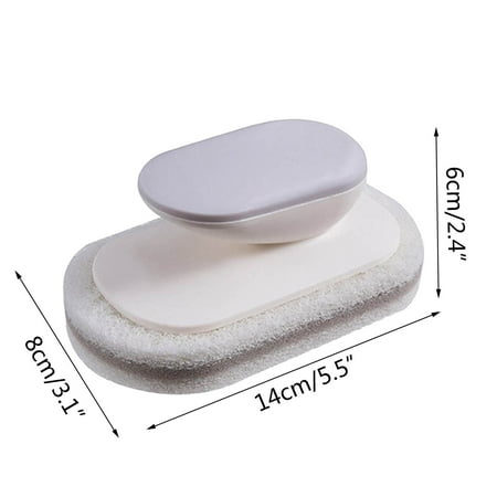 

promotion! Dirty Tile Cleaning Brush Sponge Bathtub Brush Cleaning Brush With Handle Kitchen Stove Scrubbing Pot Brush