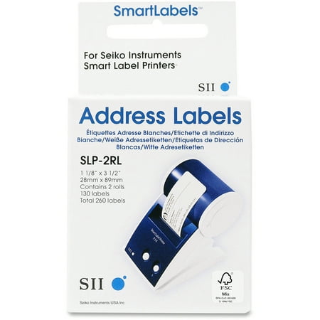 Seiko, SKPSLP2RL, SmartLabel Printer Address Labels, 1 / Each,
