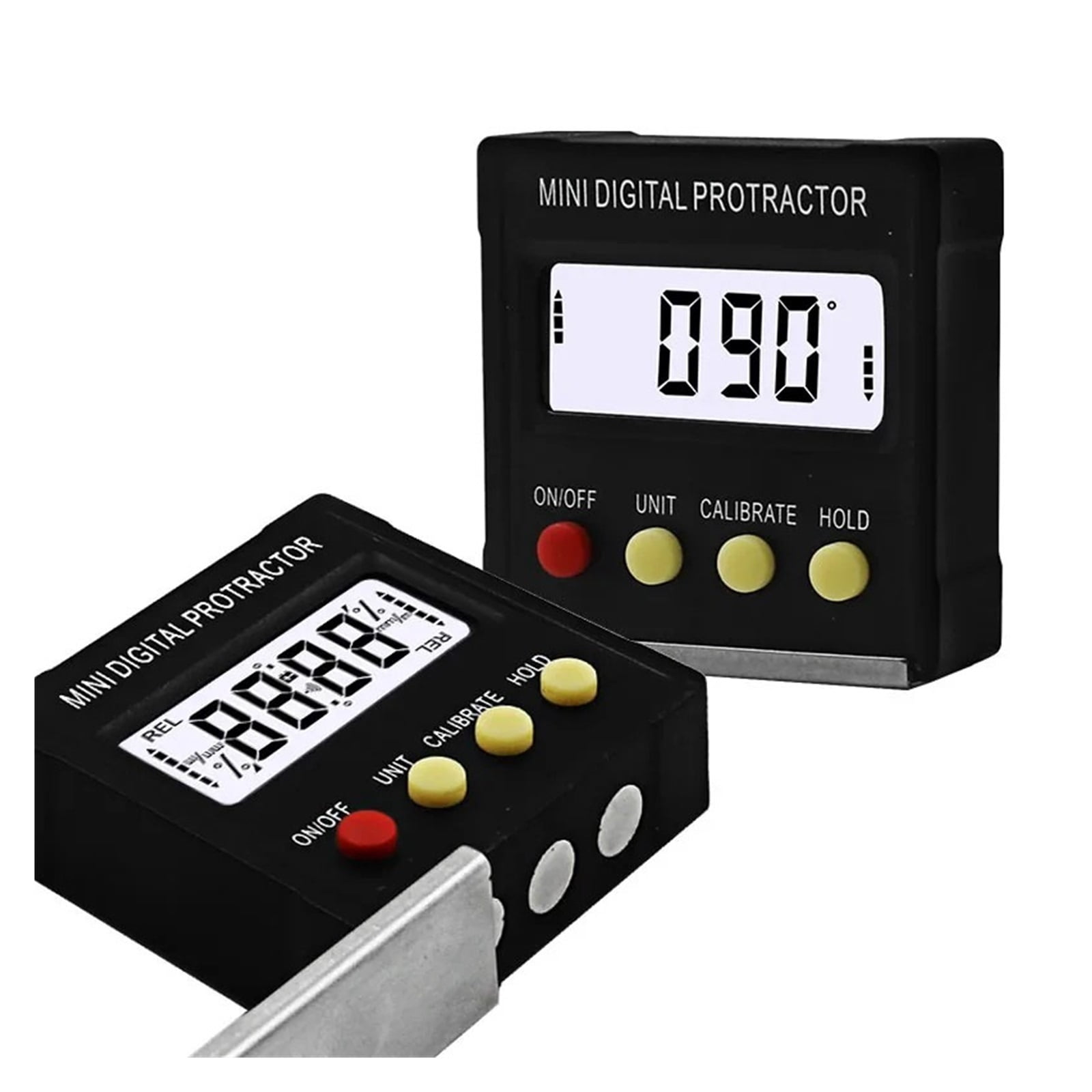 360 Degree Mini Digital Protractor Inclinometer Electronic Level Box Magnetic Base Measuring Tools ,Water-Proof & Dust Resistant