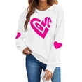 thumbnail image 3 of TaTaai Hoodies Shirts for Women Early Fall Long Sleeve Tops Vintage Graphic Outfits Tops Fashion Pullover Tees Gift, 3 of 9
